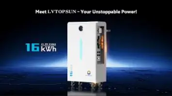 Pin lưu trữ lithium LVTOPSUN 51.2 314Ah